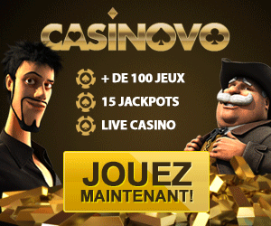 Obtenez un bonus high roller sur Casinovo